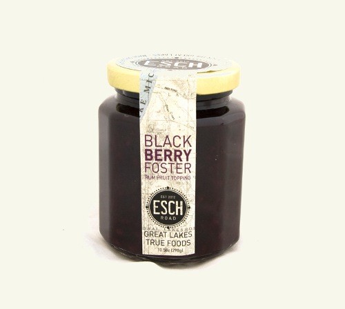 example of security labeling - black berry foster by Great Lakes True Foods