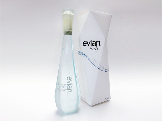 Evian Lady Packaging Designed by Kenneth Wong