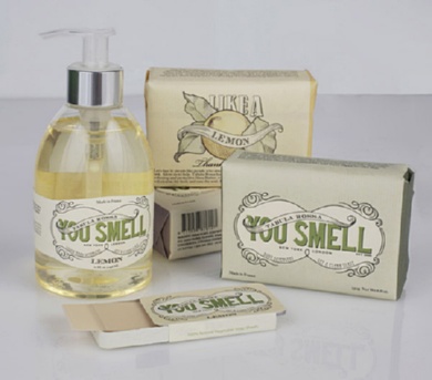 You Smell Soap Labels & Packaging By Megan Cummnis
