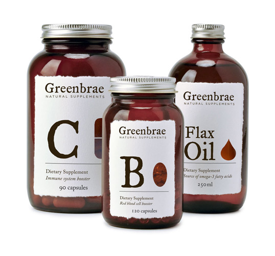 Greenbrae Vitamin Packaging Designed By Ryan Chung 