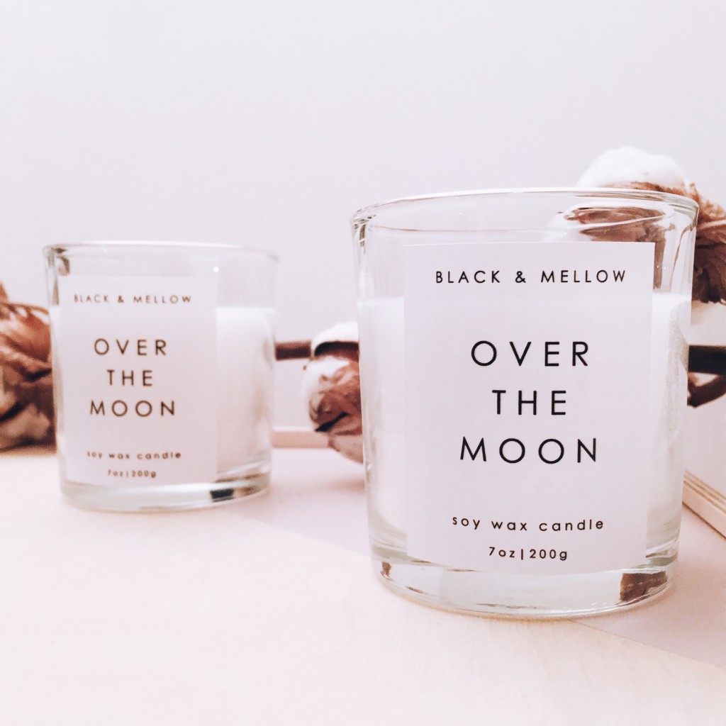 luxury and approachable candle labels