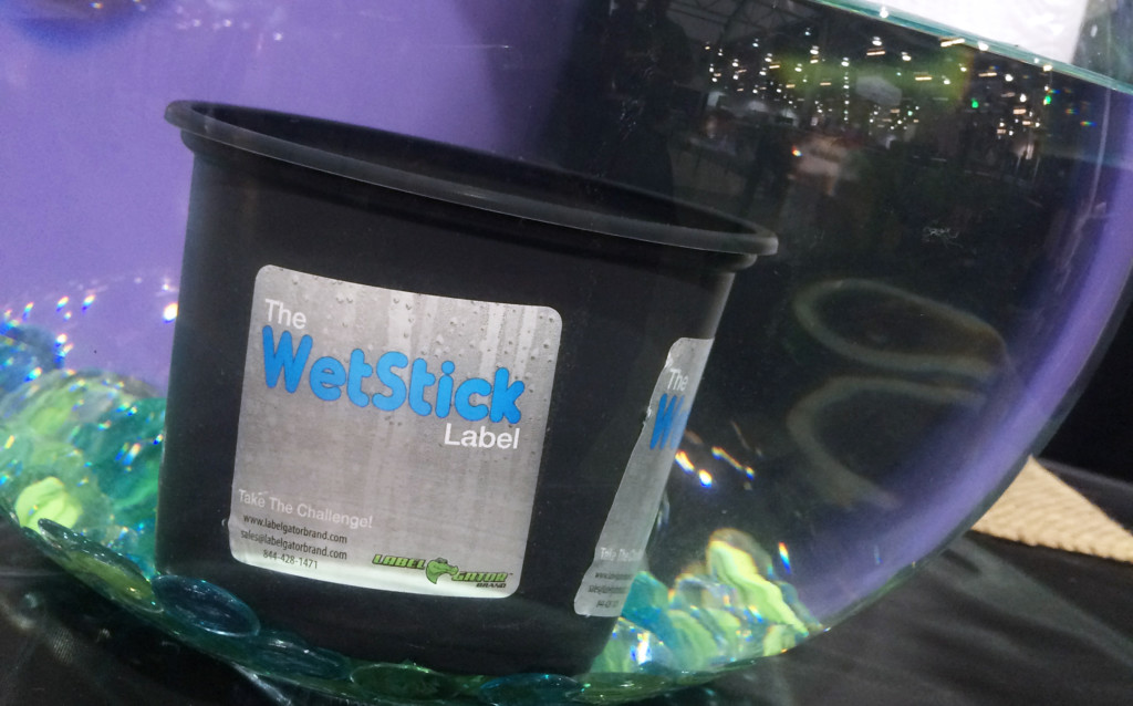 wetstick label - great lakes label - labeling superstition that labels aren't waterproof