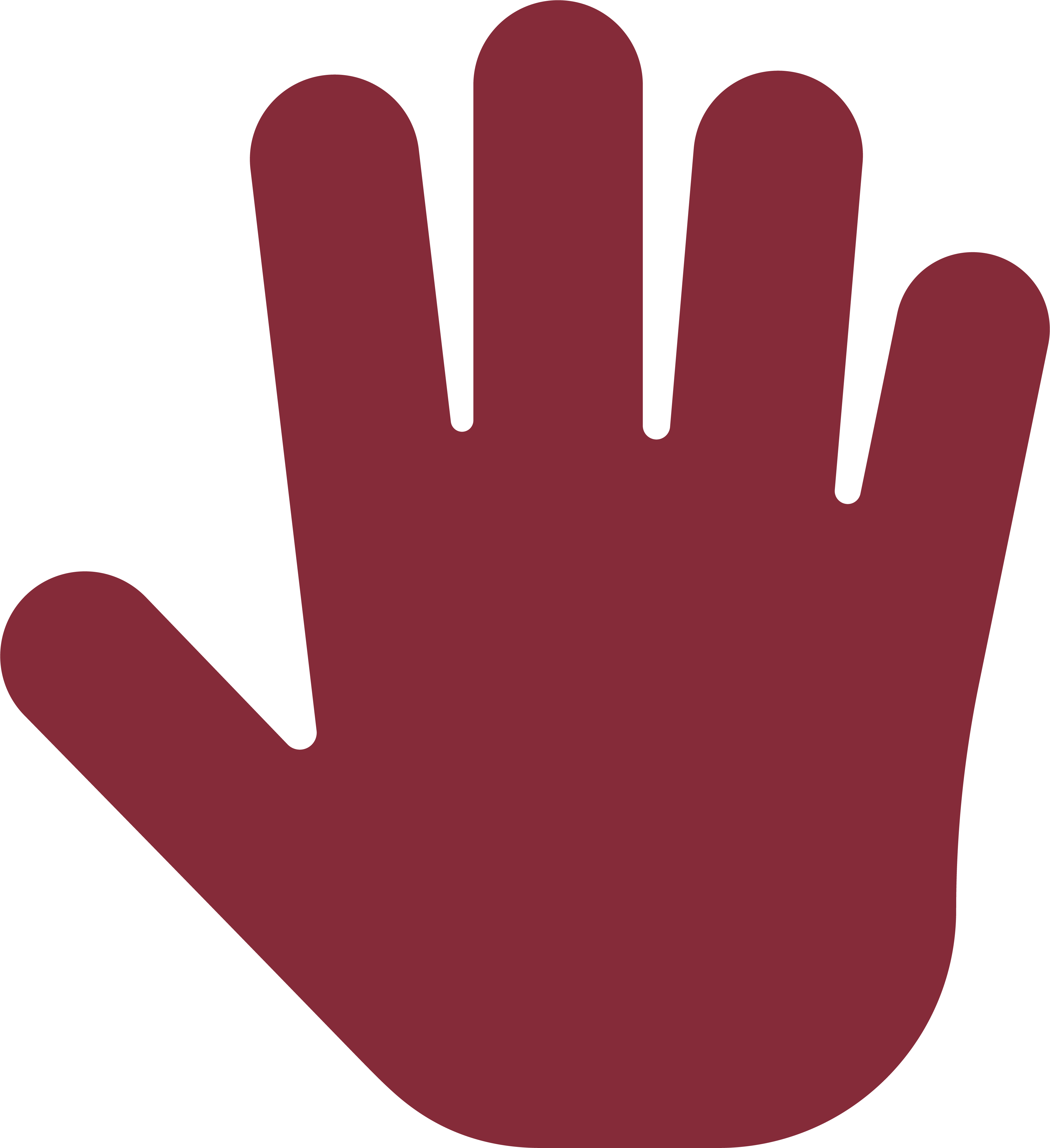hand icon representing sensory marketing
