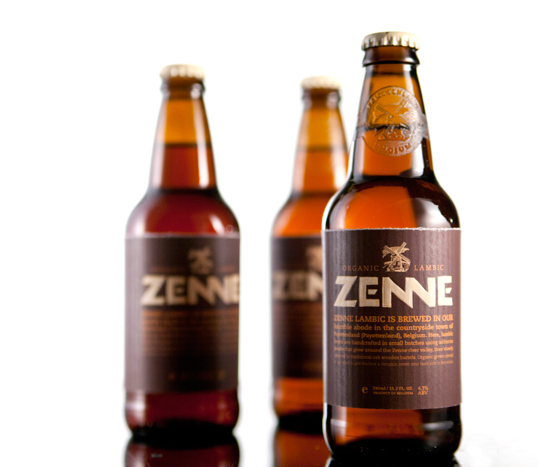 Zenne Beer Label Designed By Clara Tan innovative techniques