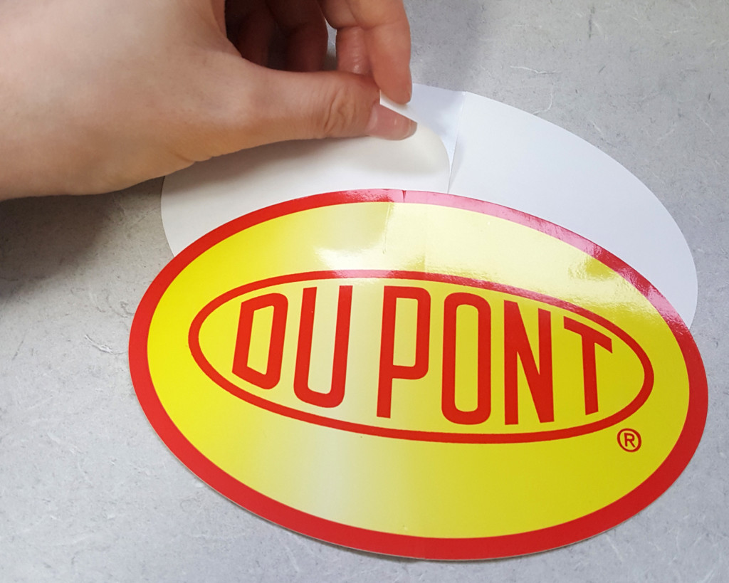 Dupont Bumper Stickers by Great Lakes Label