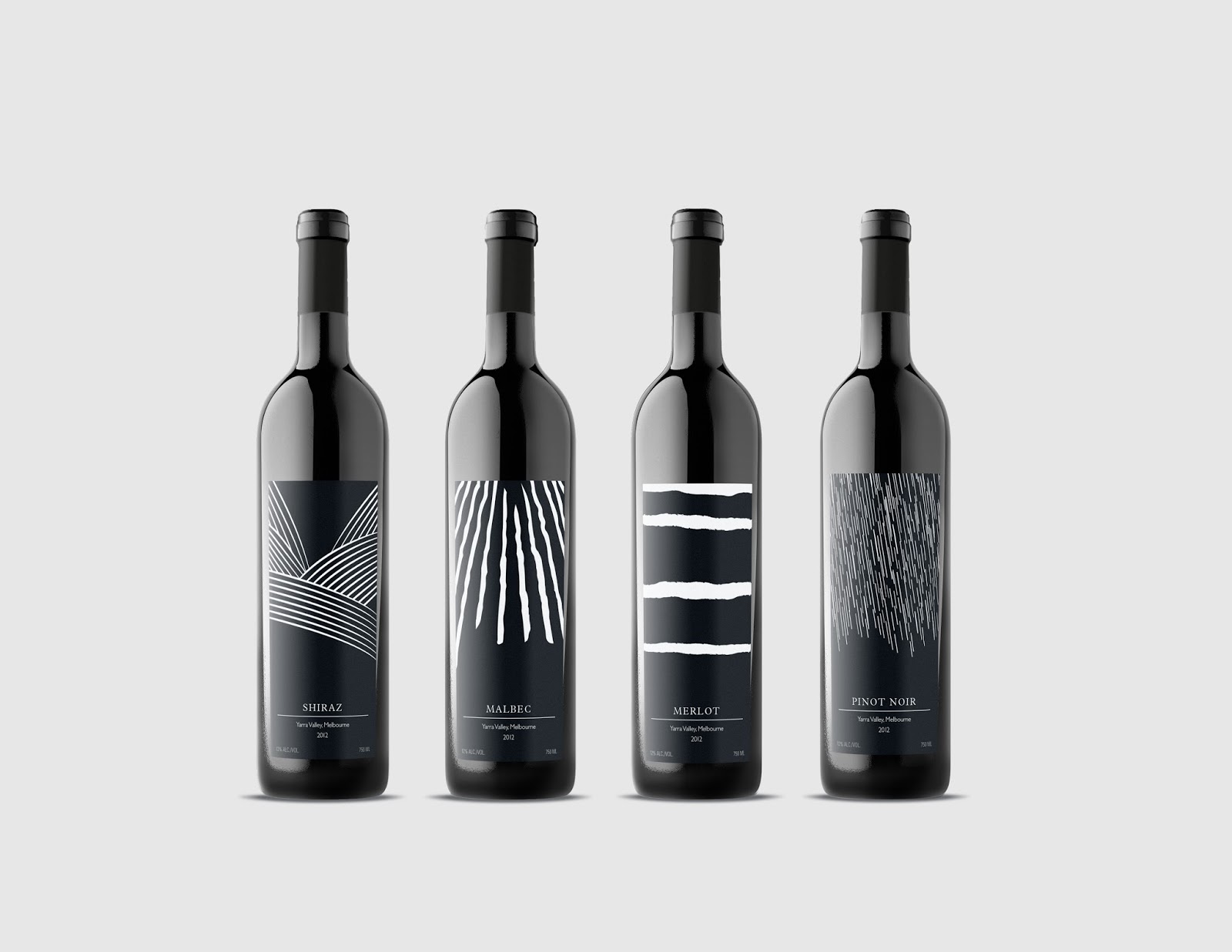 The elements series wine label