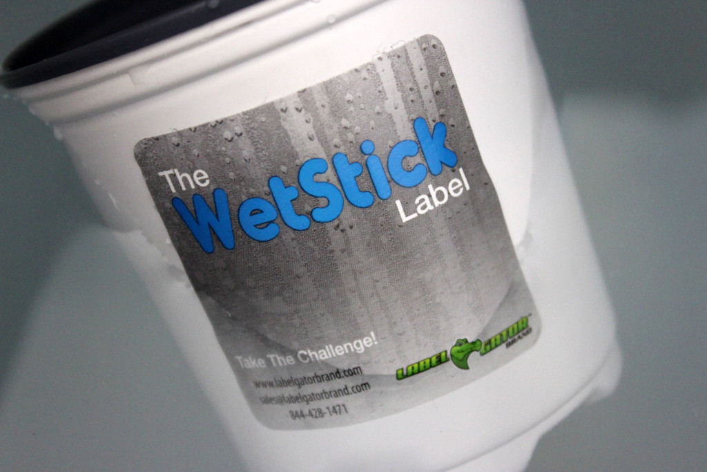 wetstick label - great lakes label - strong label stocks for photo ready packaging