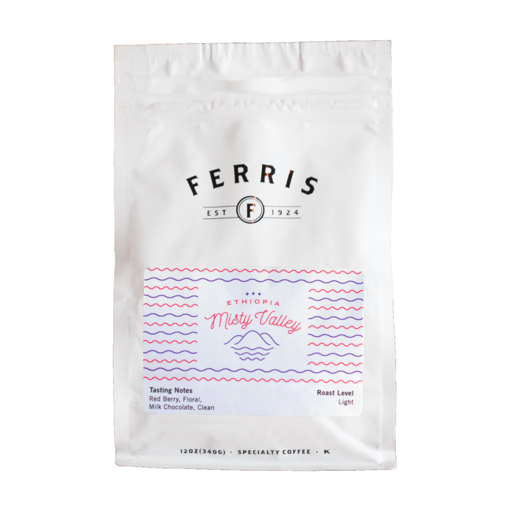 Ferris Coffee and Nut Label - Misty Valley
