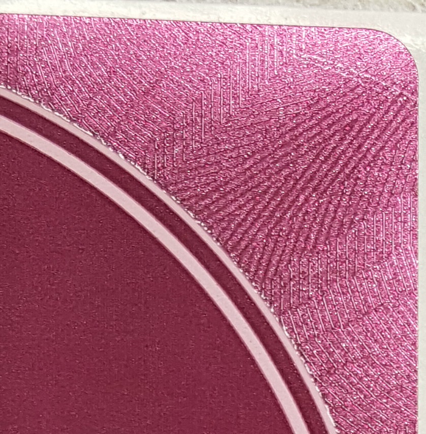 motion coat in pink label 