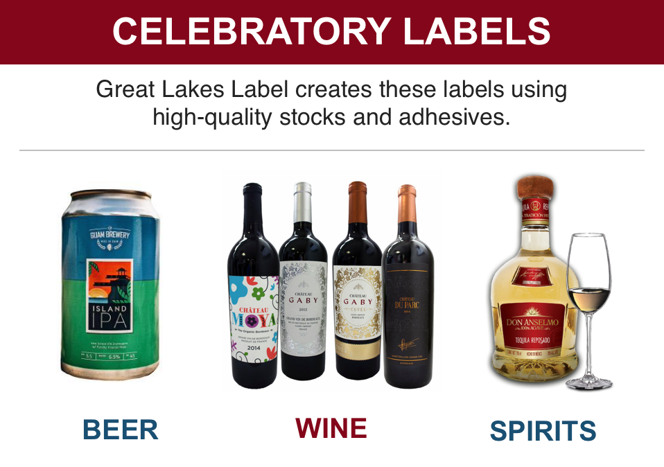 celebratory labels header image