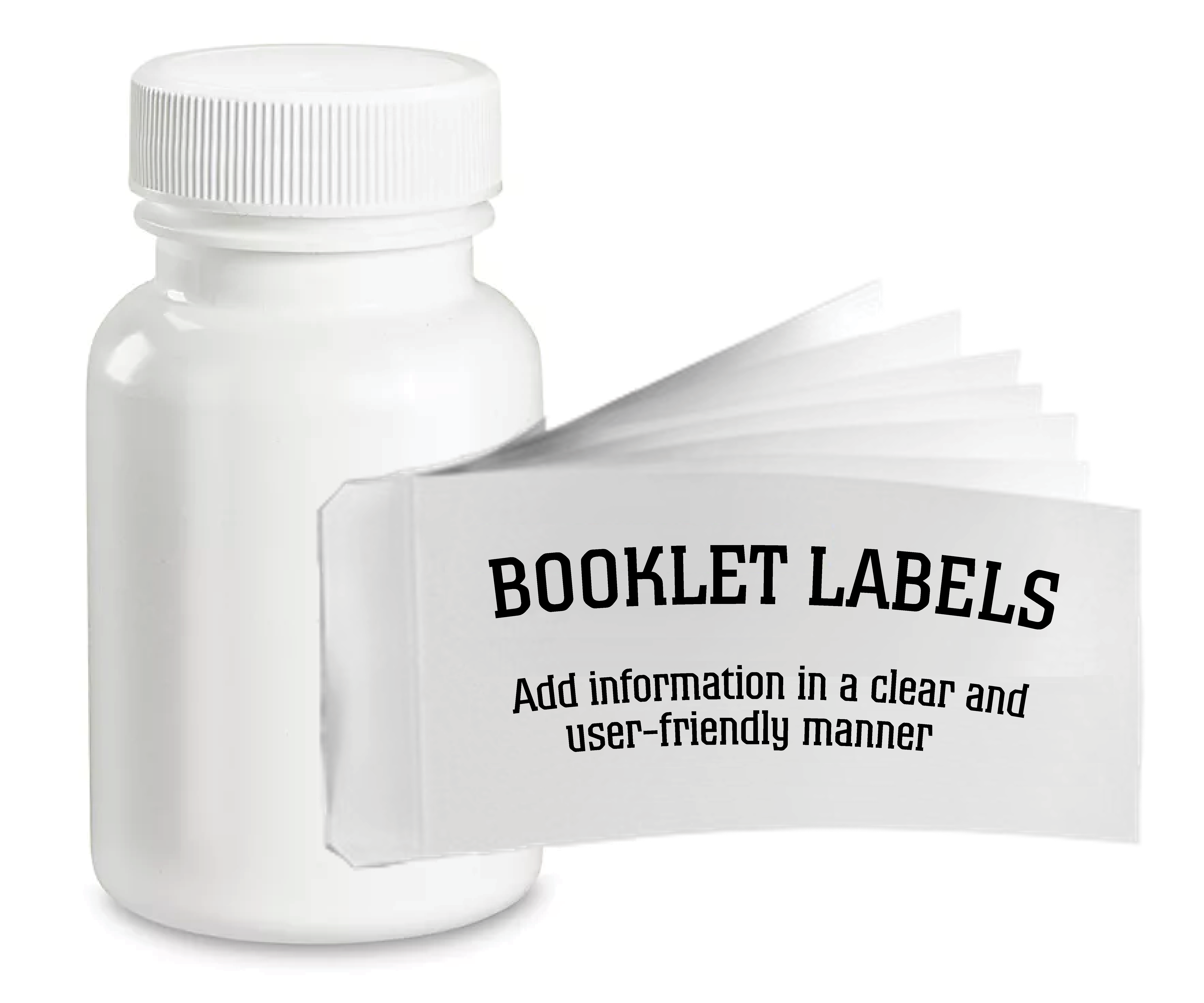 booklet pharmacy label
